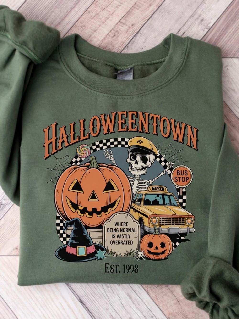 Halloweentown Custom Halloween Sweater
